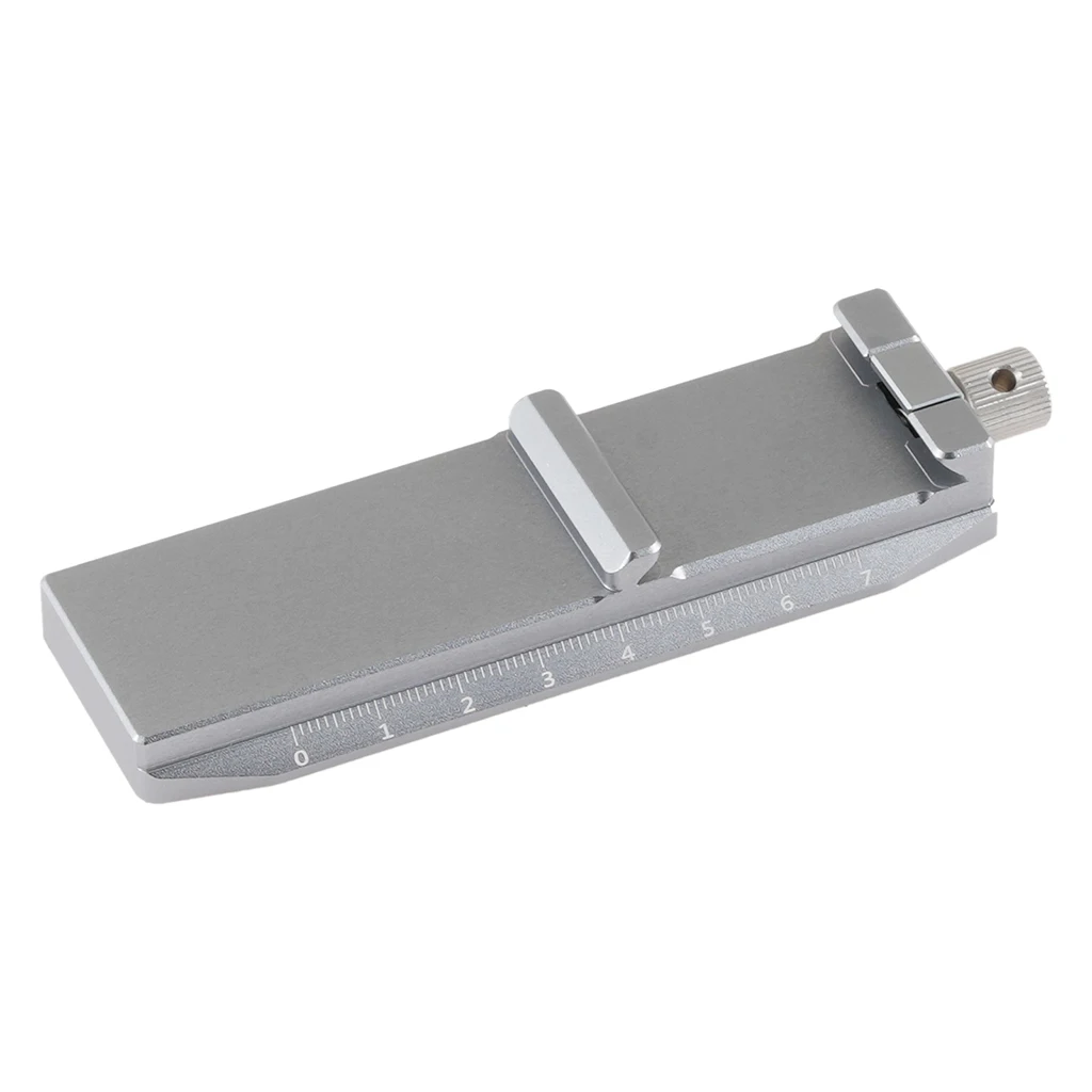 BGNing Metall-Schnellwechselplatte für DJI RS 4 Mini, kompatibel mit Arca-Swiss-Montageplatten, Kamerakäfigen und L-Platten, verstellbar – Detail 2