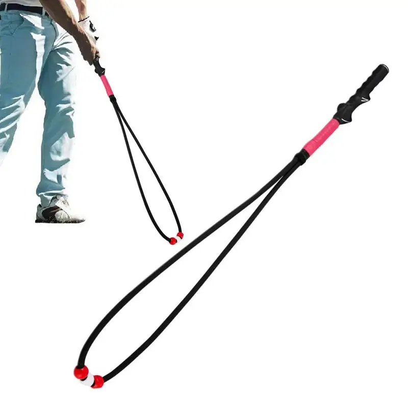 

Exercises Golf Swing Rope Golf Adjustable Elastic Practice Trainer Beginner Friendly Swing Helper For Warm-up Portable Swing