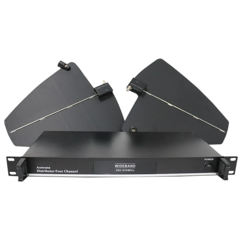 Sistema di distribuzione dell'antenna LCZ ua845 / 890 unità di amplificazione del segnale professionale 500-950MHz UHF Microfone Splitter Collector