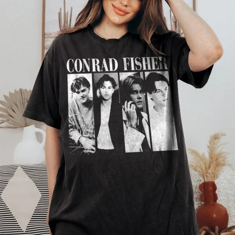 

Vintage Conrad Fisher Shirt Team Conrad The Summer I Turned Pretty Retro Conrad Fisher Girl's Dinner Y2k Top Women Clothing 2025