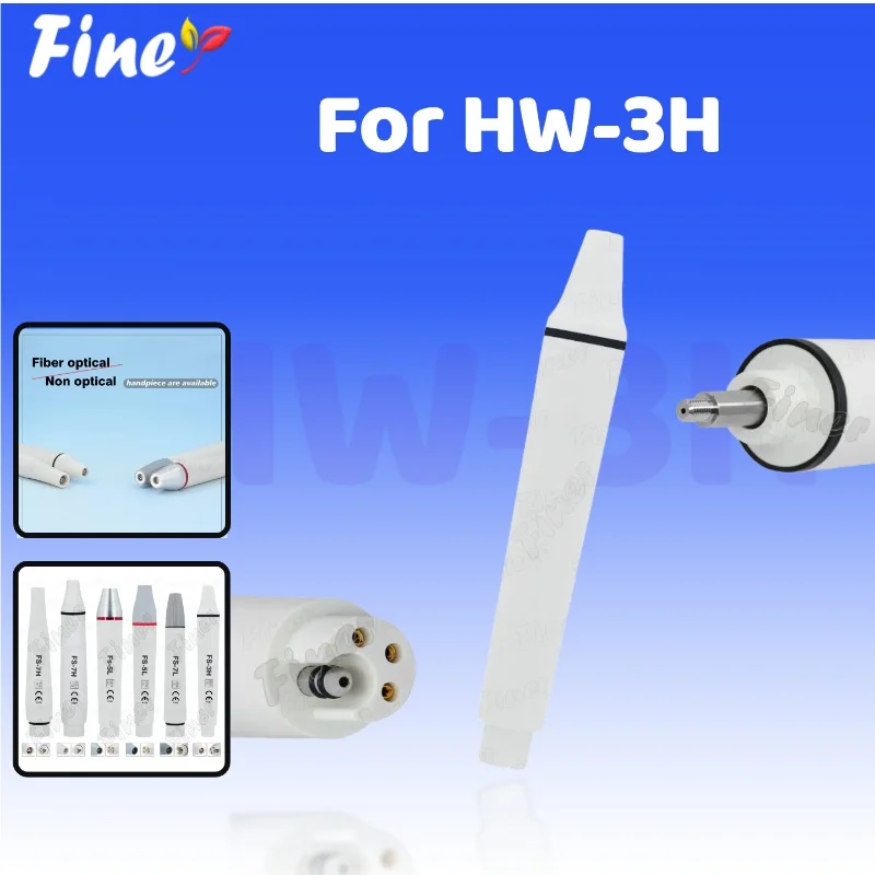 

Dental Ultrasonic Piezo Scaler Handpiece Ultrasonic Scaler Handle for HW-3H HW-5L fit Woodpecker EMS