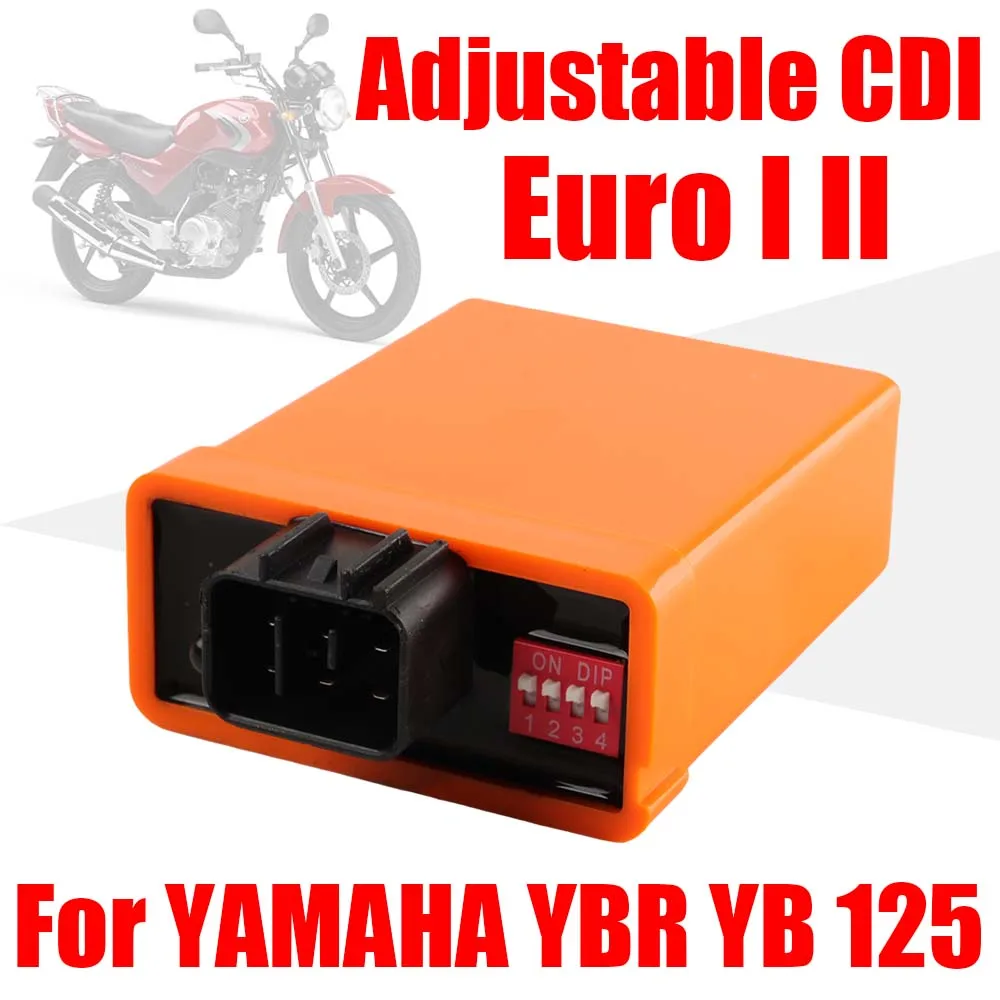 Motorcycle CDI Ignition Parts For YAMAHA YBR125 YBR 125 YB 125 YB125 YB125Z Euro I II JYM125 Racing CDI Adjustable Speed Limit