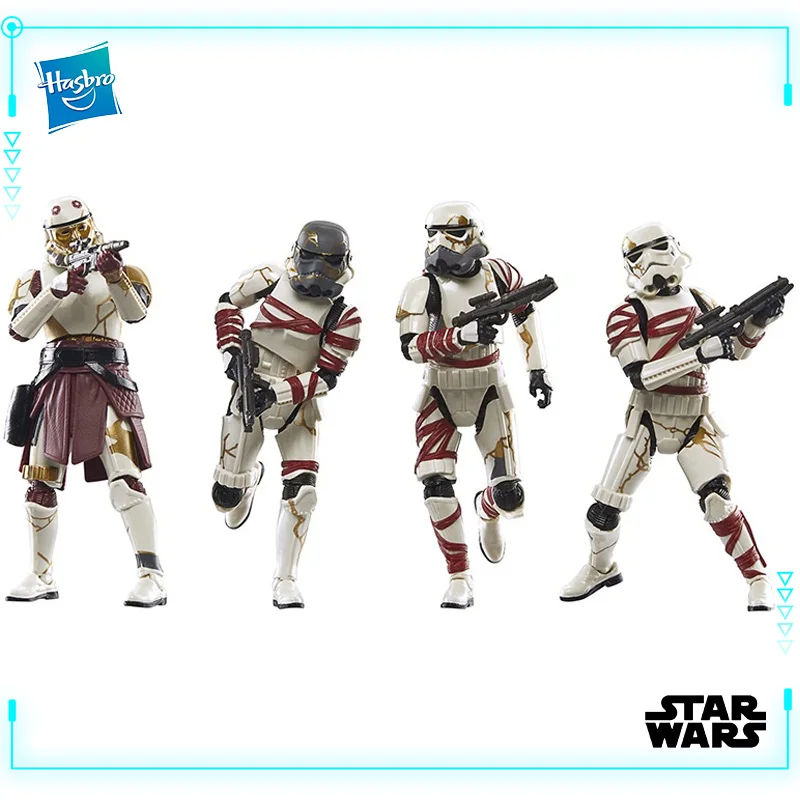 

Hasbro Original Genuine Star Wars Retro Series Ahsoka Caption Enoch Night Trooper 9.5cm Assembly Model Toys Action Figures Gift