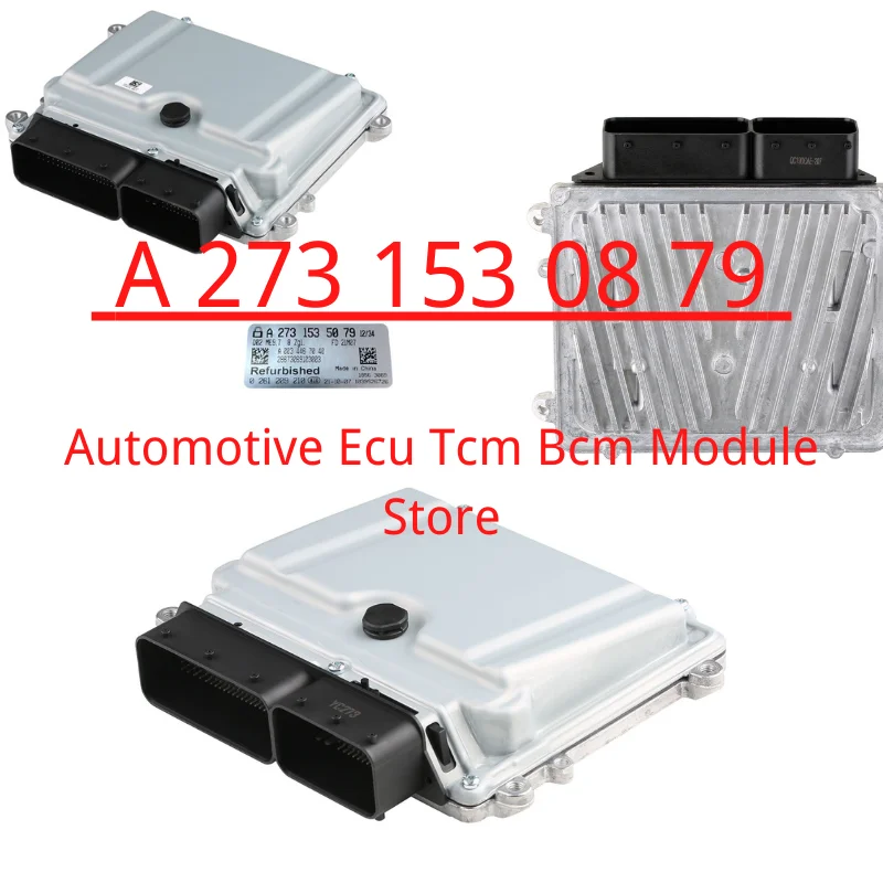 A2731530879 For Mercedes-Benz CLK500 CLK550 E500 E550 SL500 SL550 ECU Original New Engine Computer Board ECU A 273 153 08 79