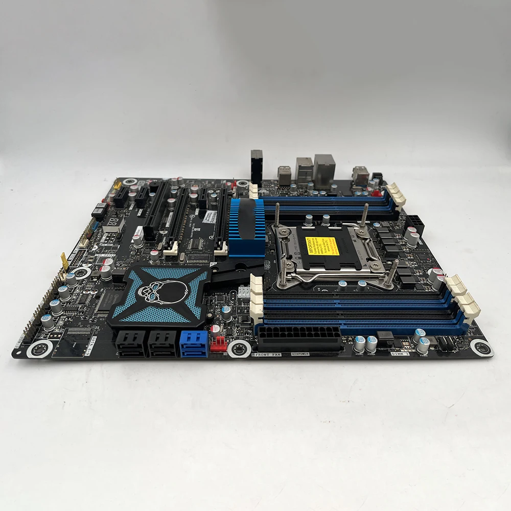 Placa base de lujo X79 DX79TO Skull System de alta gama para Intel compatible con E5 I7 3960X LGA 2011 DDR3 de alta calidad