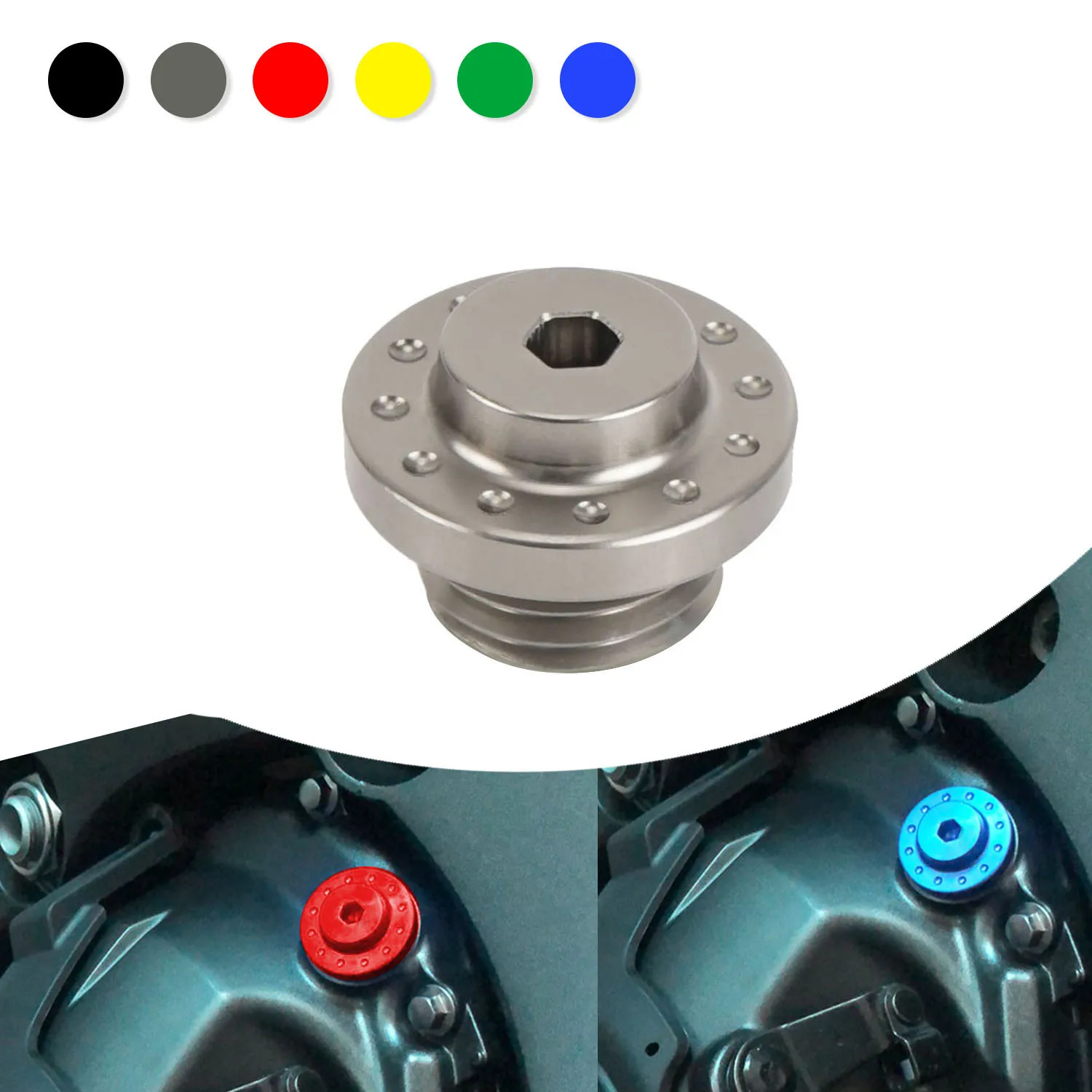 Motorcycle Accessories Engine Oil Filler Cap Universal M20*2.5 For Honda CB650R CBR500R CBR1000RR CB CBR 500 650 1000 R RR