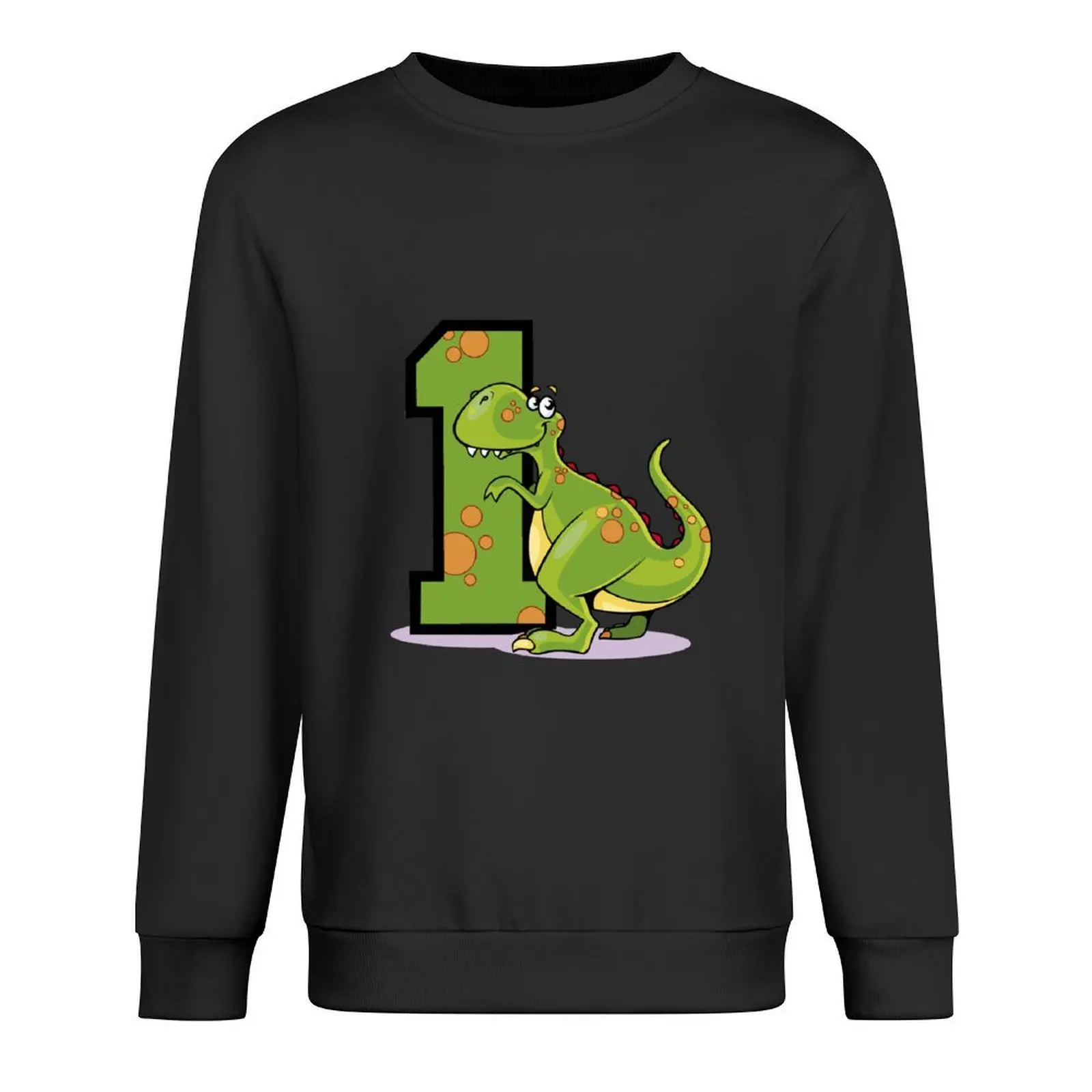

1st Birthday Dinosaur Pullover men clothes mens designer clothes autumn mens clothes aesthetic sweatshirts