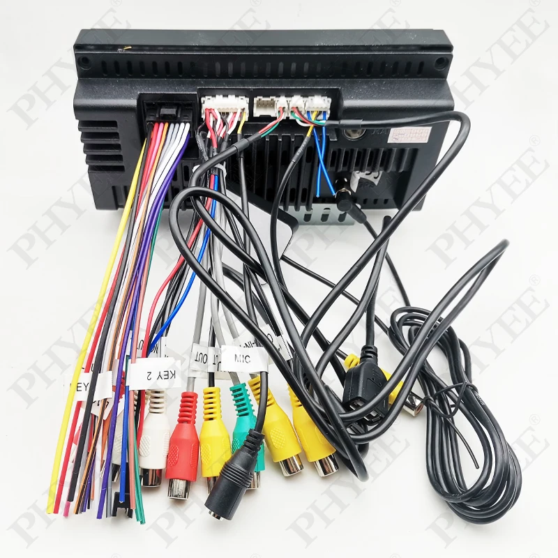 Wiring Harness Set, USB Adapters, GPS Antenna, Video Audio Aux RCA, Mic Fan Connector, Wifi Cable, for 16 Pin Car Android System