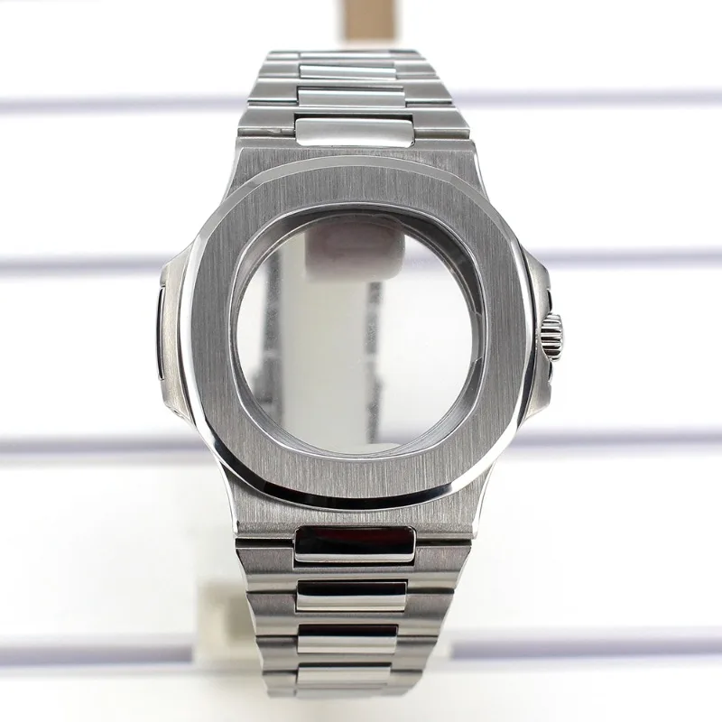 

Mechanical Case Modification for Nautilus Model 316L Stainless Steel Strap Sapphire Glass for Caliber 9015
