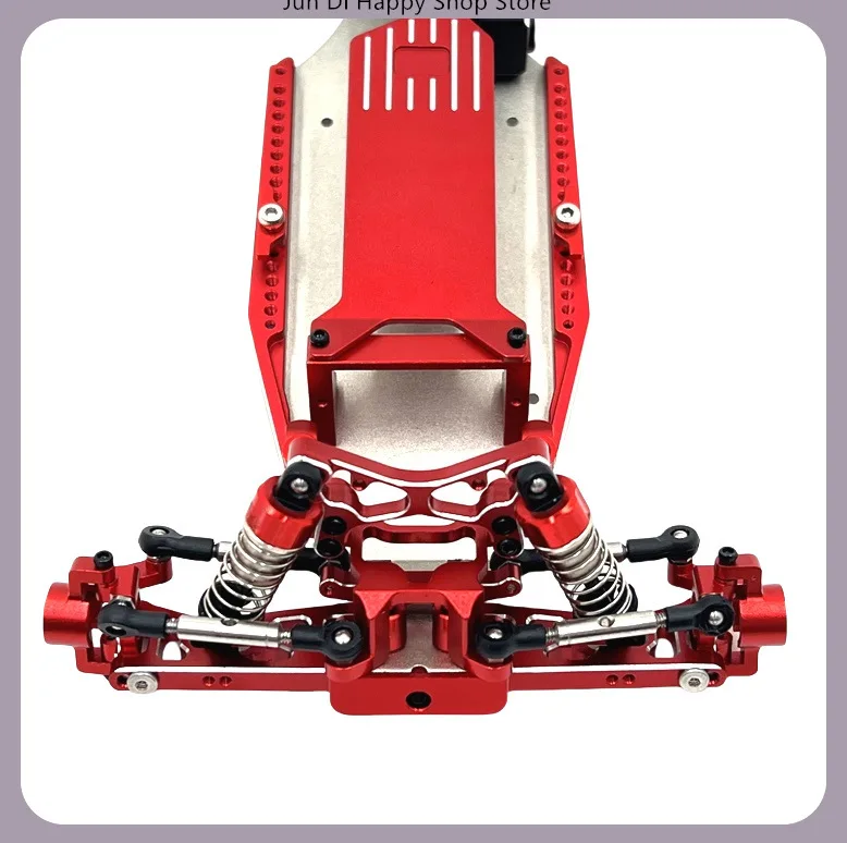 WLtoys 1/24 244016 LOSI マイクロ-B RC カーメタル​​アップグレードステアリングコンポーネントスペアパーツ ​