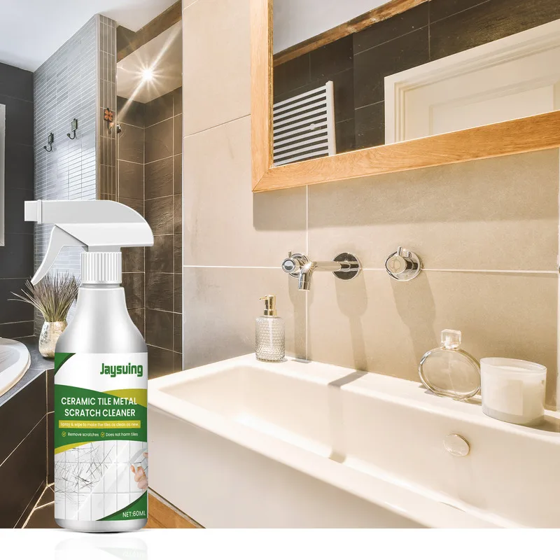 

Kitchen Bathroom Tile Cleaner Countertop Floor Wall Scratch Repair Brightening Restores Shine Daily Surface Hygiene Care