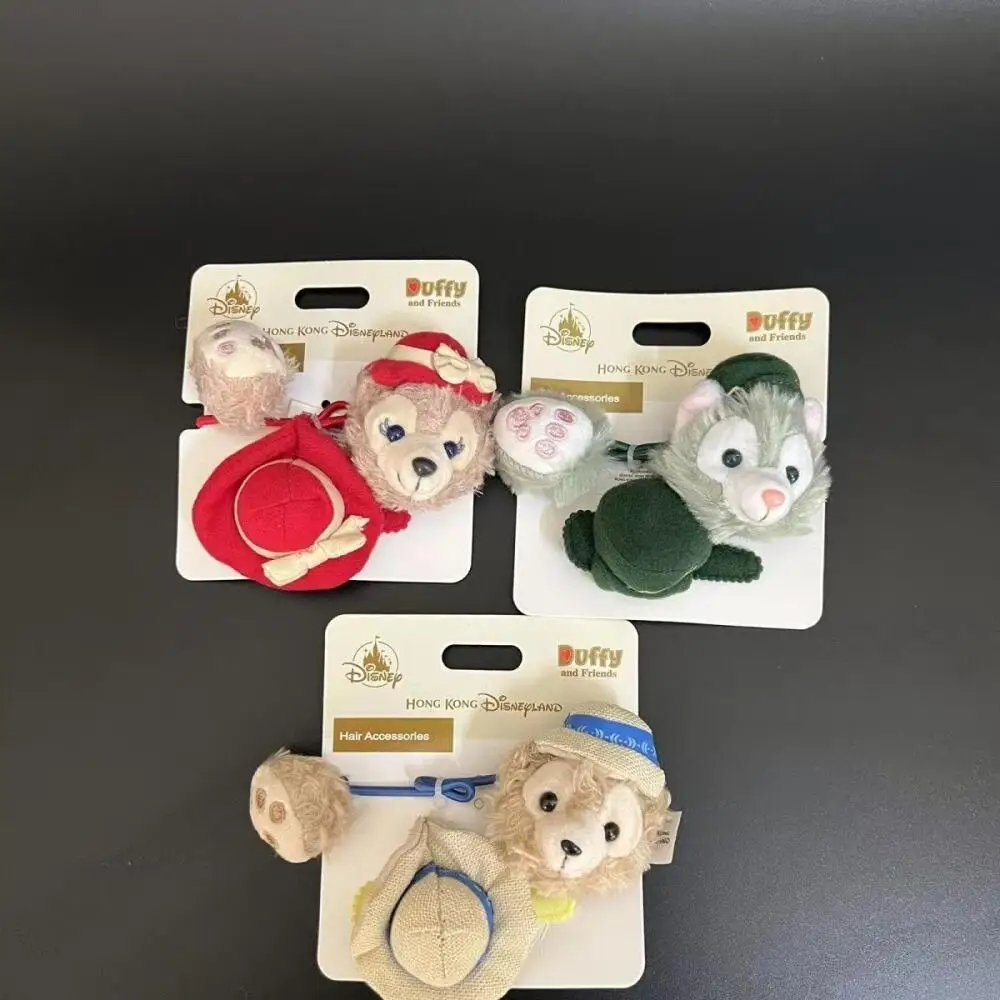 Disney Duffy Gelatoni Shelliemay Peluche Riempimento Bambola Cravatta per capelli Coda di cavallo Copricapo Decorazione da polso Fascio Corda Ragazza Regalo di Natale