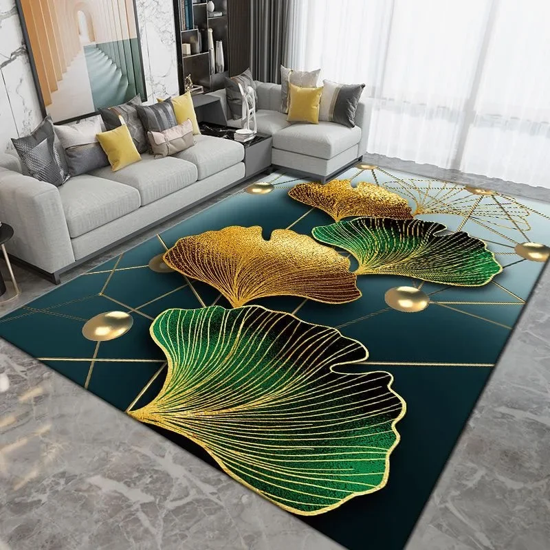 Modern Light Luxury Grey Carpet for Living Room Home Decoration Balcony Coffee Table Large Area Rugs Bedroom Non-slip Floor Mat