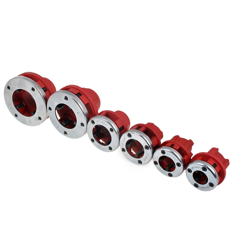 63 Type Electric Wrench New Durable 4-2 inches Manual Threading Machine Tap Die Charge Power Supply Electric Tool Pipe Threading