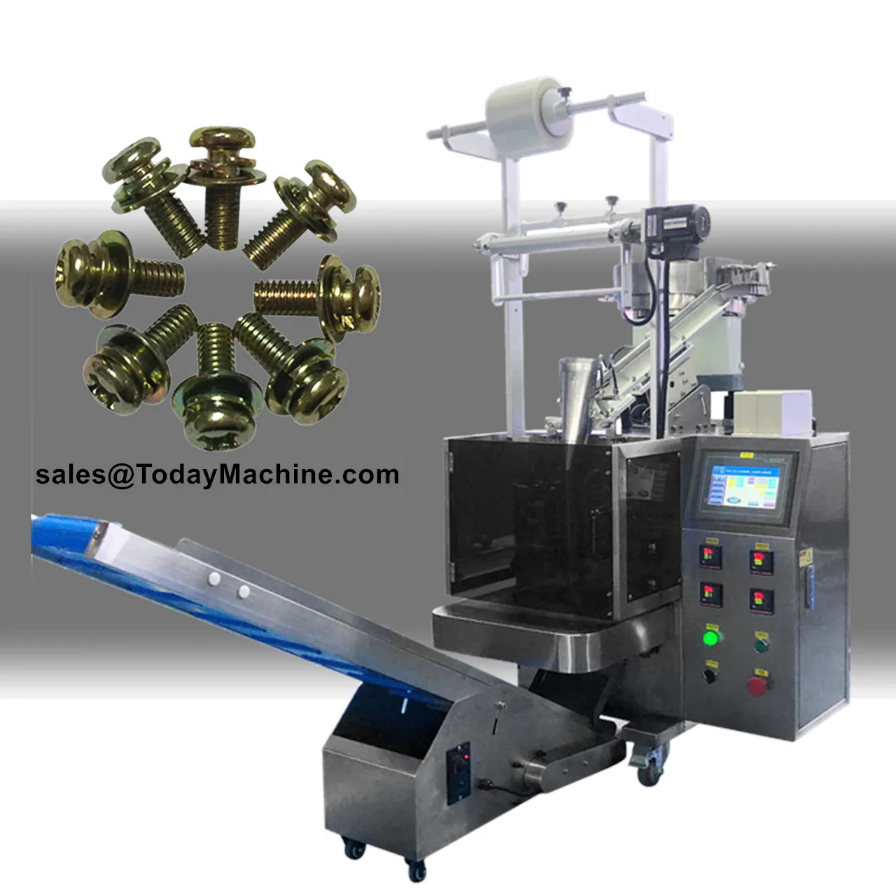 الأجهزة الصغيرة السحابة مسامير الأظافر آلة عد التعبئة مع وعاء الهزاز المغذية #4