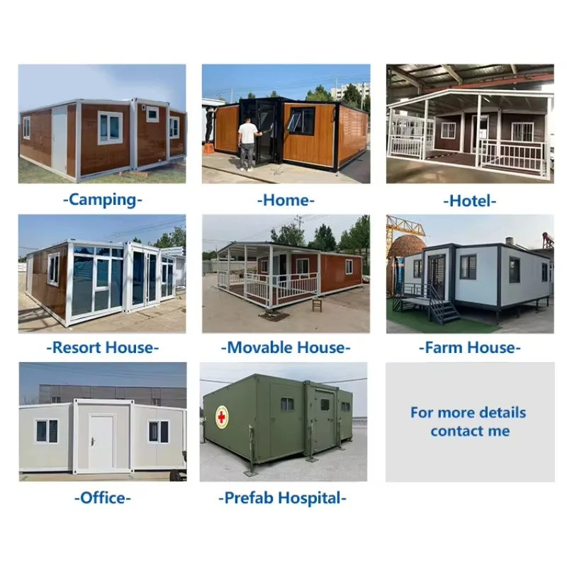 Warehouse Workshop Proof Apartments 3 Bedroom Garage Living Mege Container Prefabricated Boarding House  for Caribbean