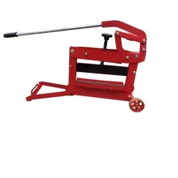 Portable Manual Brick Cutter Machine Ready Stock Replacement Parts Interlocking Concrete Cutting