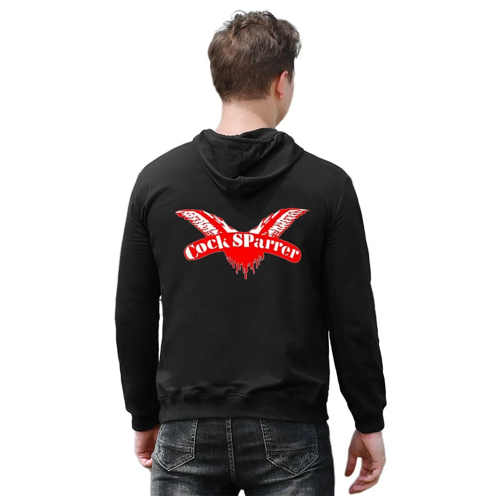 أفضل بائع Cock Sparrer Essential Hoodie يرتدي الرجال على الطراز الياباني ملابس الخريف الكورية هوديي كبير الحجم