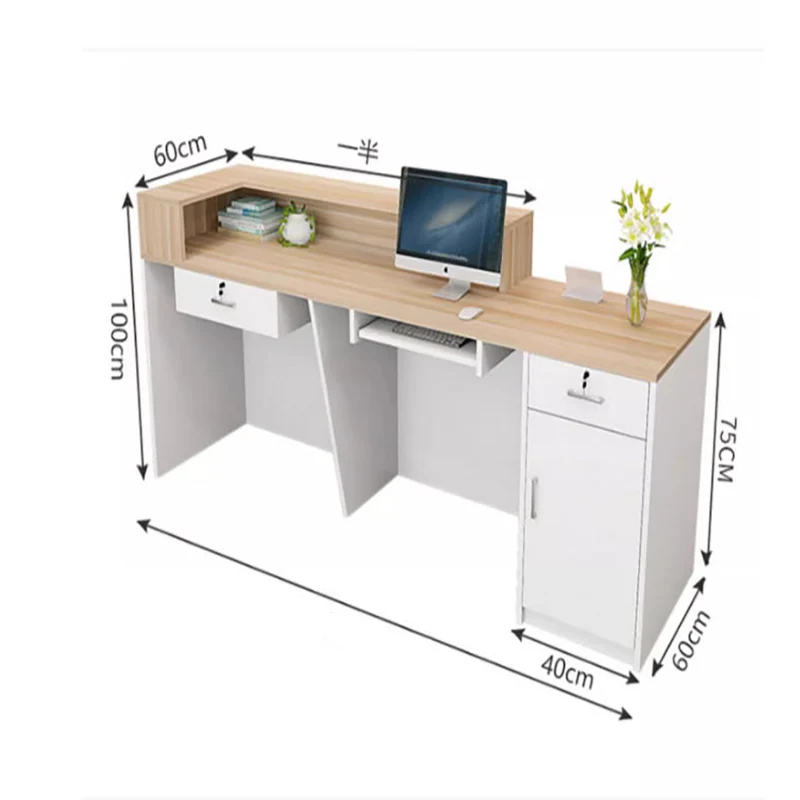 مكتب التجميل مكتب الاستقبال مكافحة الشمال الجمالية خمر مكتب الاستقبال مكافحة زينة صالون الشعر أثاث المكاتب