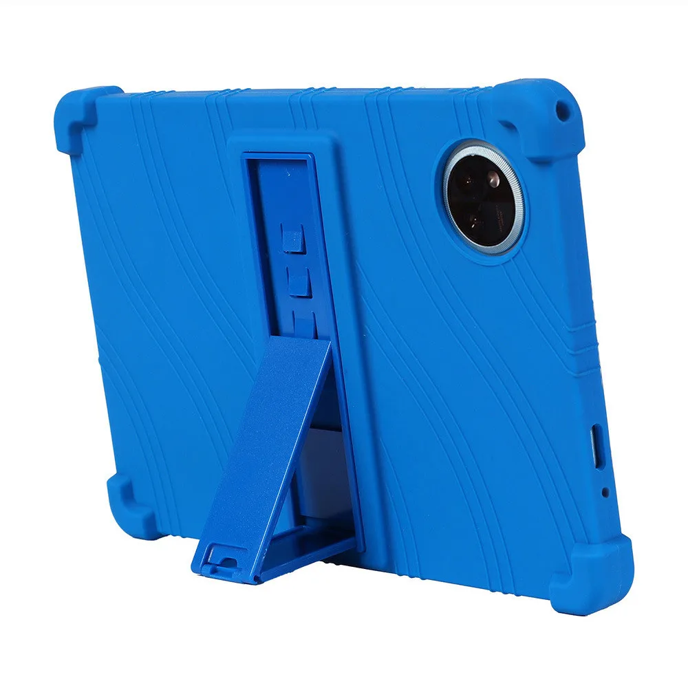 Soft Silicone Protective Case For Doogee Tab A9+ 10.1inch A9 Pro+ A9 Pro Plus Shockproof Adjustable Stand Cover