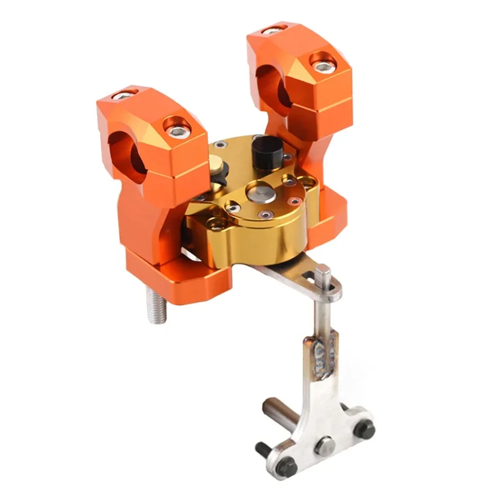 Moto Ammortizzatore di Sterzo Stabilizzatore Per 690 Enduro/R 2007-2023 / 690 SMC R 2011-2023 Manubrio Riser Morsetto Staffa Accessori