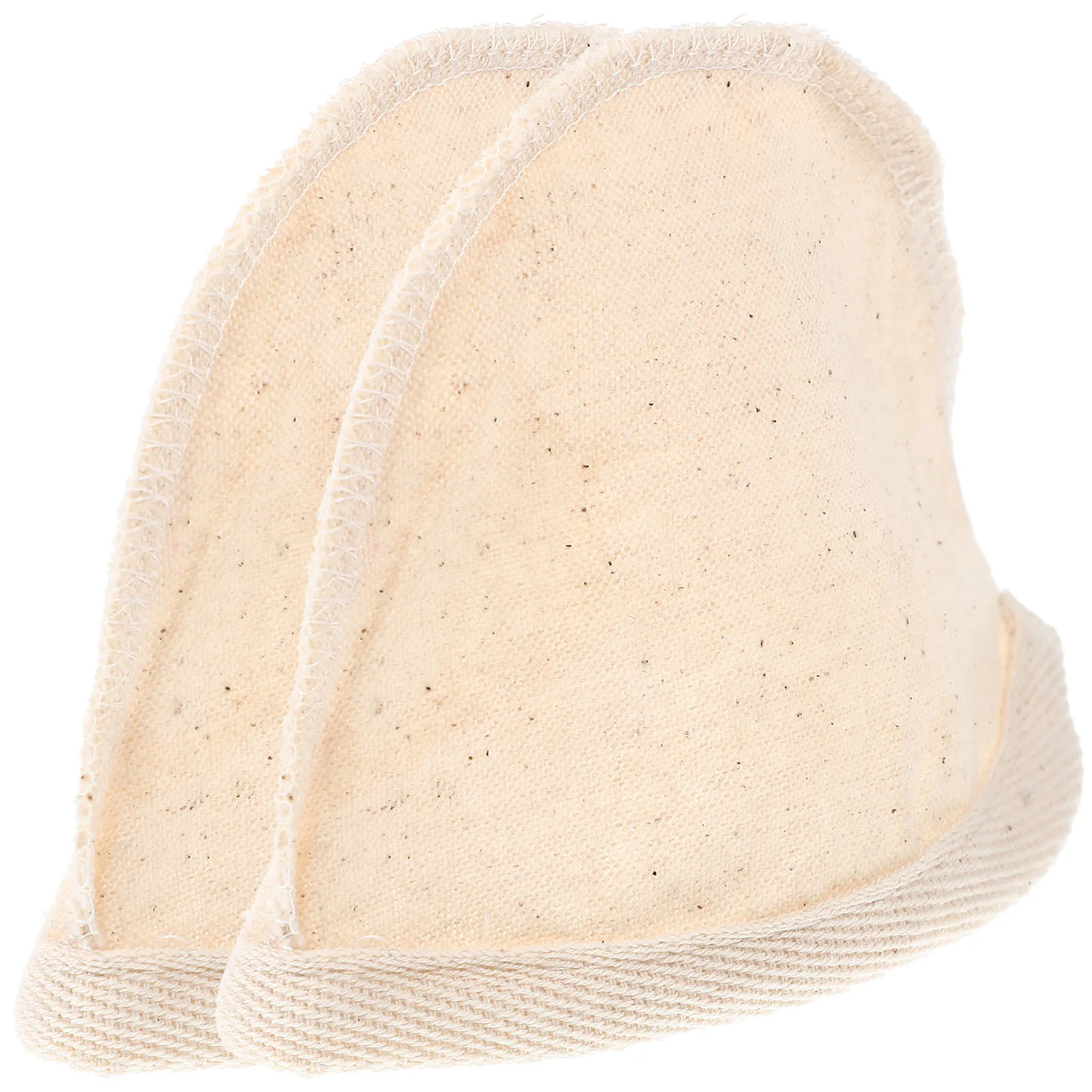 

2pcs Cotton Reusable Foldable Pouch For Coffee Brewing Tea Residue Home Supplies Coffee Making Tool Milk Tea Filter Pouch Cotton
