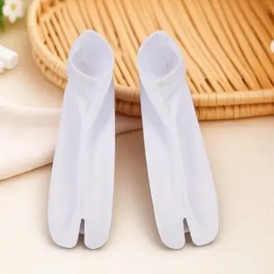 

1 Pair Two Toe Tabi Japanese Wooden Clog Skin-Friendly Breathable Comfortable For Men Women Running Casual Sandal Socks Two-Toed