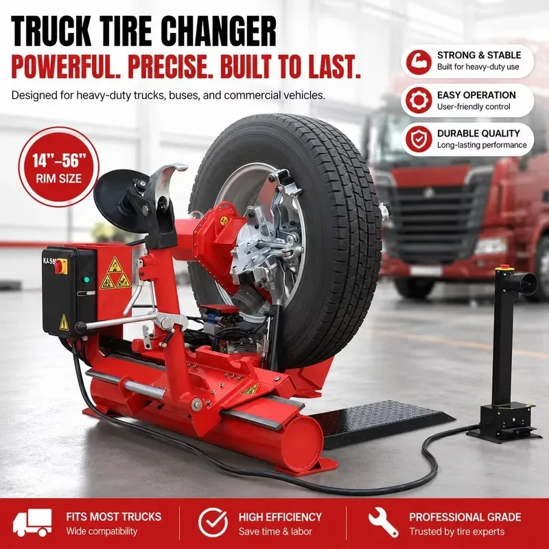 Hot Sale Full Pneumatic Hydraulic Truck Tire Changer Heavy Commercial Vehicle Bus Tyre Remover Machine for Repair