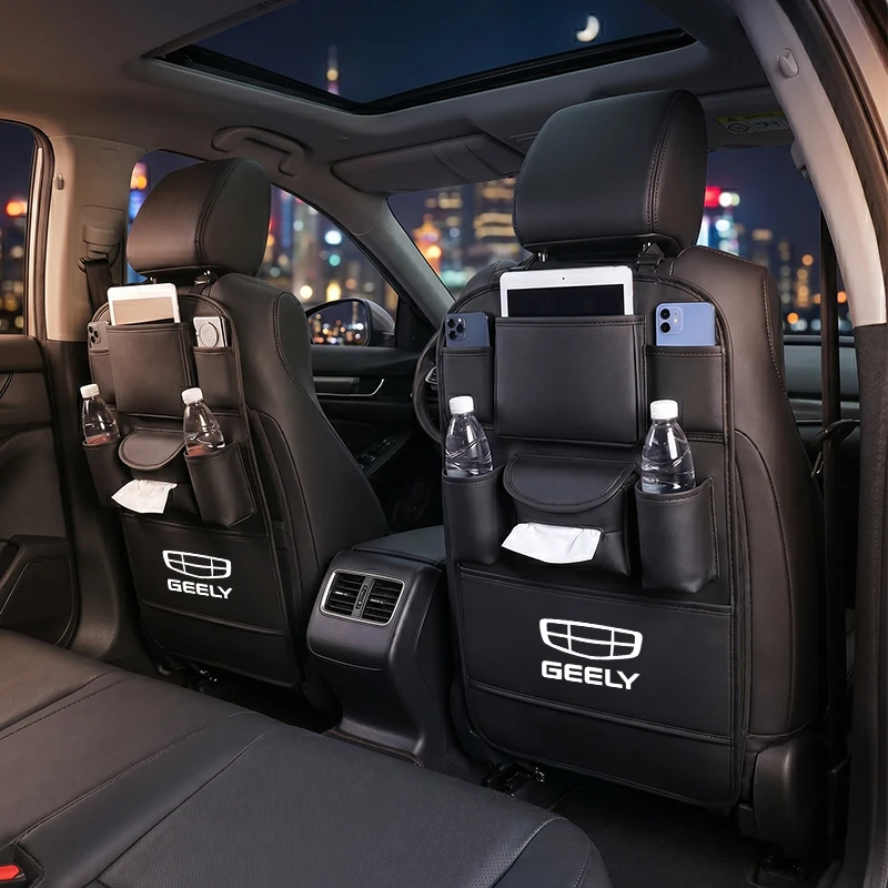 

Car Seat Anti-kick Mat For Geely Universal Coolray Emgrand Okavango Monjaro Preface EX5 EC78 Seat Back Child Kick Protector Pad