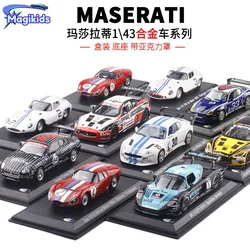 1:43 Lamborghini Maserati High Simulation Diecast Car Metal Alloy Model Car Toy for Children Gift Collection