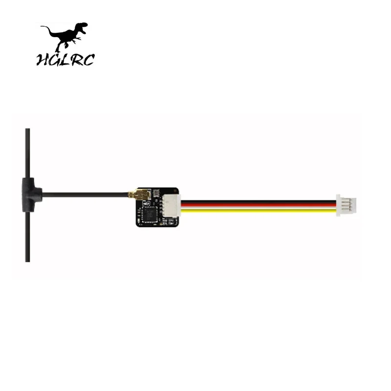 Hglrc Drones de Longo Alcance, Atualizar Taxa, Avião RC, FPV, Peças DIY, 2.4g Receptor, 500mhz, 3.0