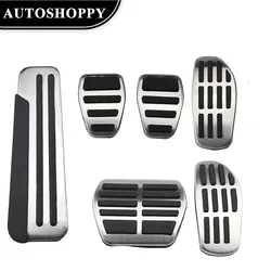 Car Pedals for Renault Captur Koleos Kadjar Duster Scenic Espace for Samung QM6 2016-2021 Gas Brake Rest Pedal Cover Accessories