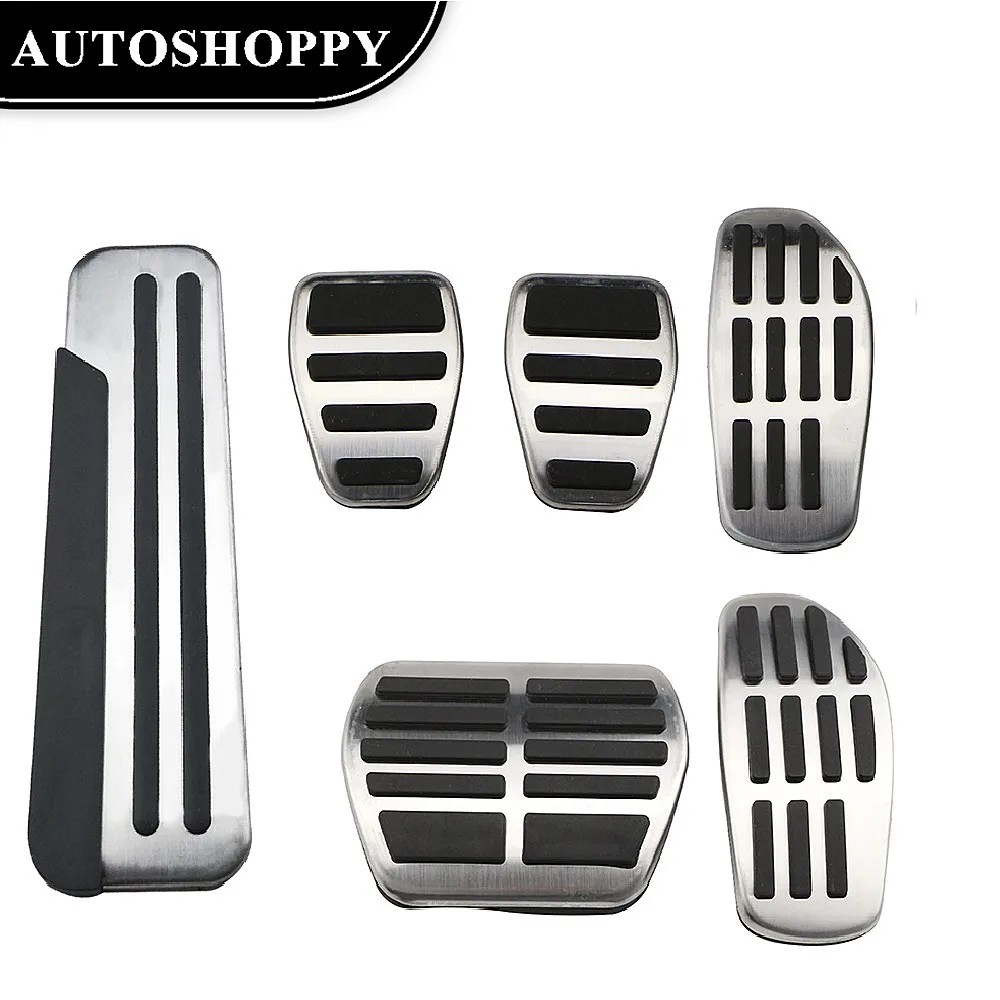 Car Pedals for Renault Captur Koleos Kadjar Duster Scenic Espace for Samung QM6 2016-2021 Gas Brake Rest Pedal Cover Accessories