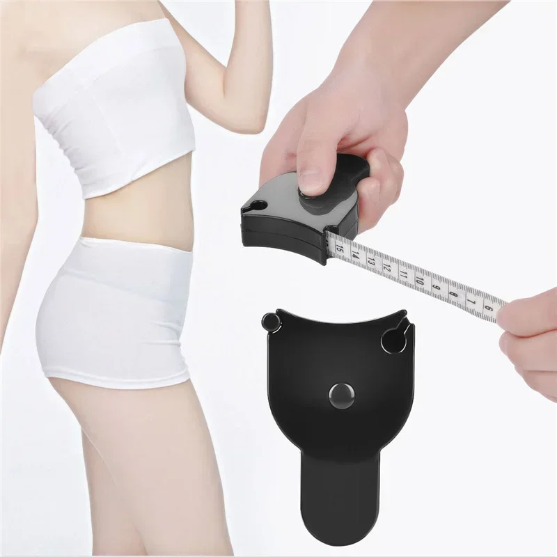 70mm Skinfold Body Fat Caliper Set with Measure Tape Body Fat Monitors Body Fat Tester Skinfold Measurement Tool