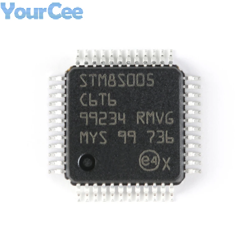 STM8S105C6T6 STM8L152C6T6 STM8S005C6T6 STM8L052C6T6 STM8S207C8T6 STM8S207CBT6 STM8L152C8T6 STM8S007C8T6 LQFP-48 8-bit MCU Chip