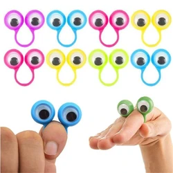 Marionnette à doigt en plastique pour enfants, grands yeux Google Eye, jouets d'espions, blagues pratiques, Wighidden Eyes, cadeau de fête d'anniversaire