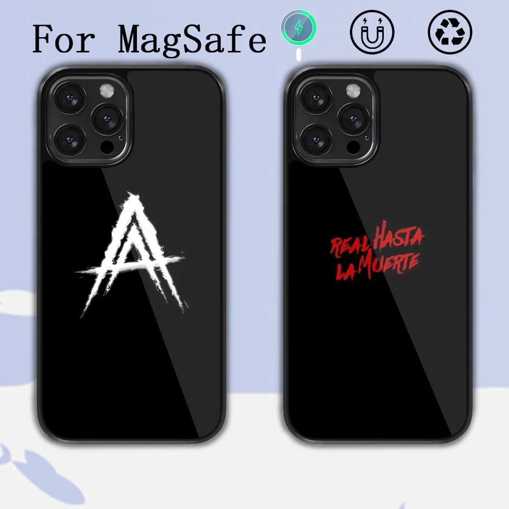 Rapper Anuel AA  Phone Case For iPhone 14 13 12 11 15 Pro Max Plus Magsafe Magnetic Cover