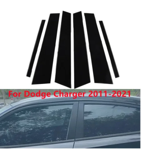 

For 2011-2021 Dodge chargers 2006-2010 Charger window trim PC pillar sticker