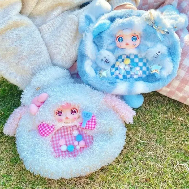 

Yumi Plush Worries Series Bag Blind Box Toy Large Capacity Shoulder Bag Cute Cartoon Portable Storage Bag Girl Surprise Gifts