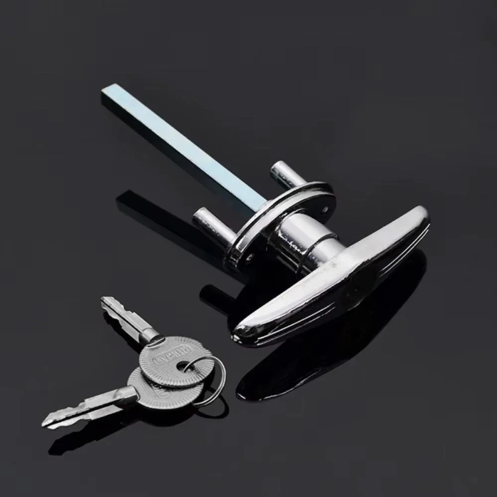

Garage Door Opener T Lock Handle with 2 Keys Secure For Caravans & Trailers
