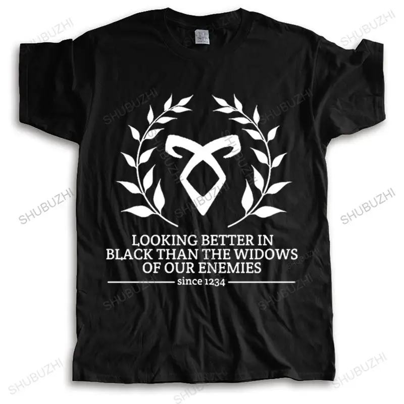 Shadowhunter Motto T Shirt Adult Arrival Tshirts Leisure Comfortable T-Shirts woman Short Sleeve O Neck Teen Clothes