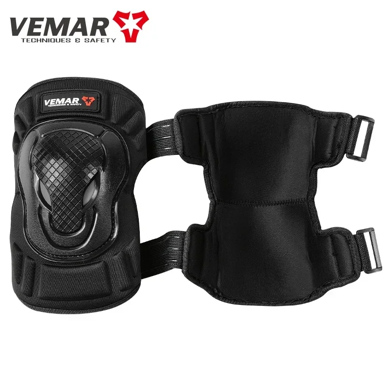 VEMAR Men Women Summer Anti-fall Motocross Knee Pads/Elbow Knee Guard Riding Protection Breathable Urban Cycling Moto Knee Brace