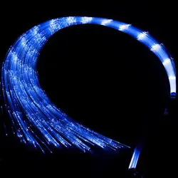 50~100 Meter Sparkle Flash Point PMMA Plastic Fiber Optical Cable For Lighting Decoration