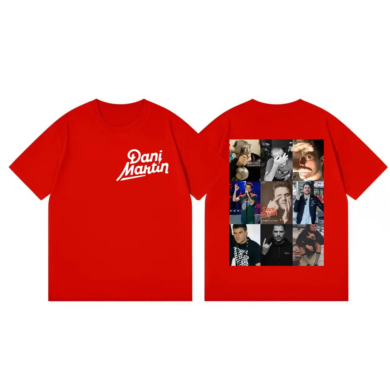 Rock Singer Dani Martin Graphic T Shirts Summer High Quality Fashion Short Sleeve T-shirts Men Women Casual Loose Cotton T-shirt