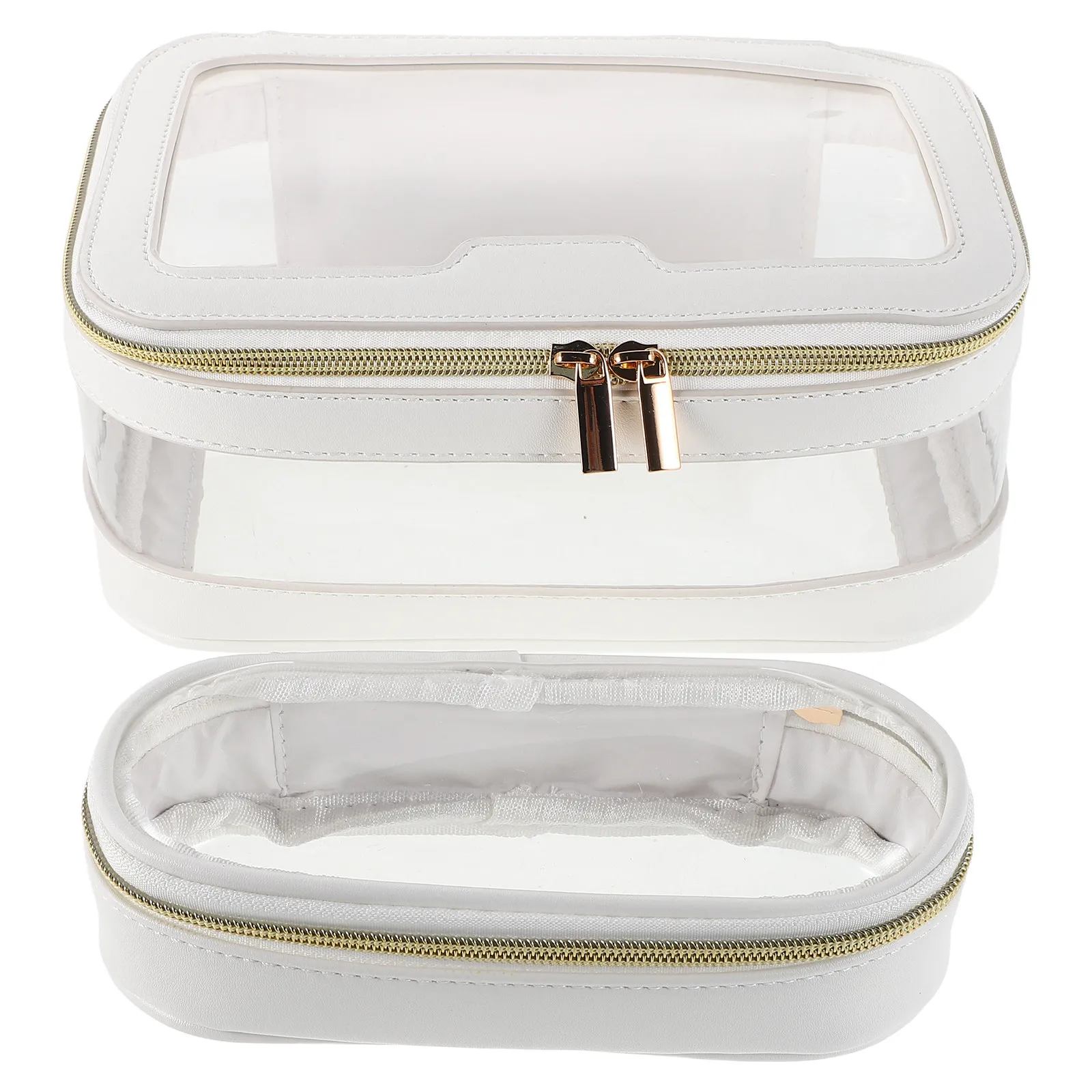 1set-large-clear-makeup-bag-portable-travel-organizer-waterproof-transparent-toiletry-bag-detachable-dual-makeup-case