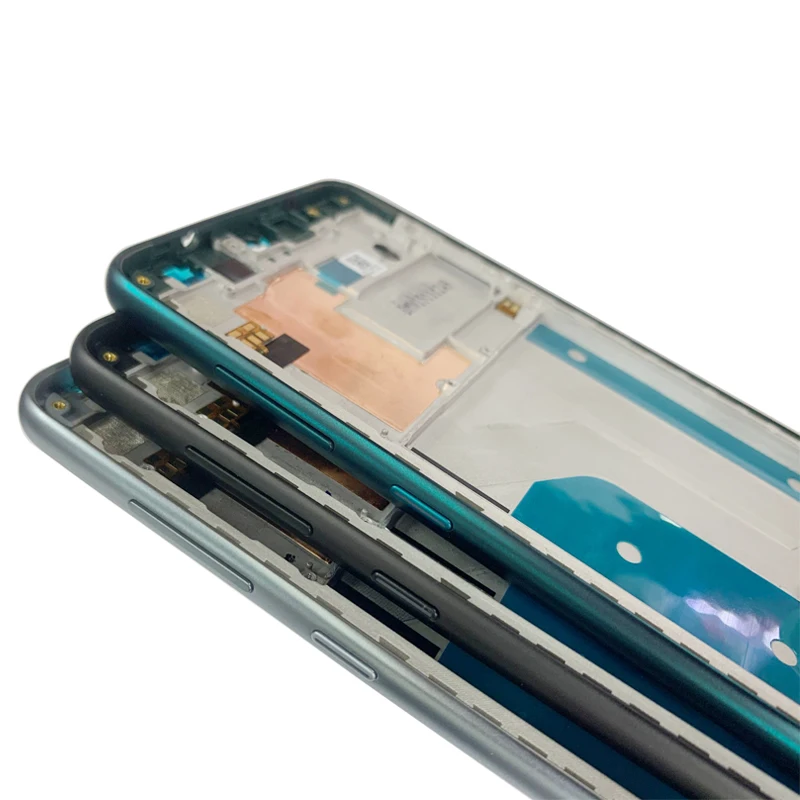 Middle Frame LCD Bezel Plate Panel Chassis Housing For Nokia 6.2 7.2 Phone Metal LCD Frame Repair Parts