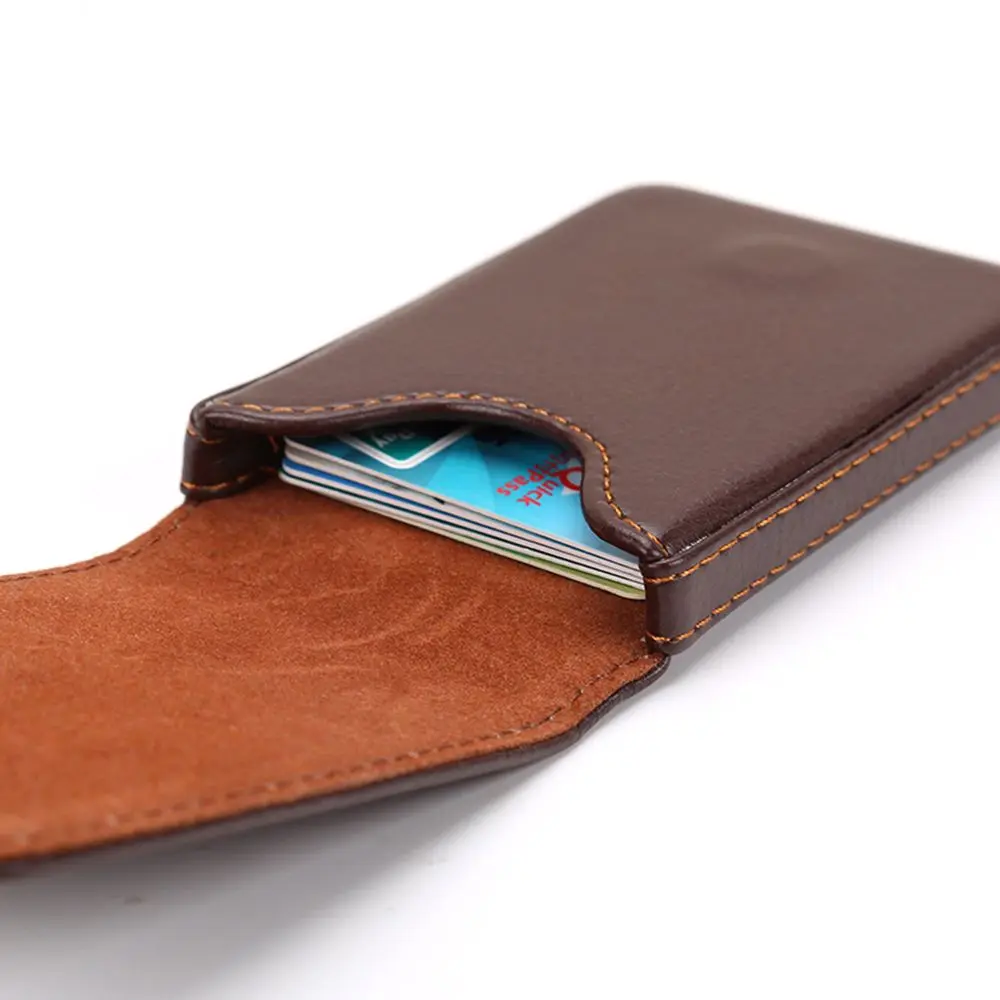 Mini Wallet Coin Bag Magnetic Attractive Cash Clip Gift Female Short Purse Men Coin Purse Business Card Holder ID Card Holder view 5