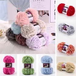 50g/roll Soft Fluffy Faux Fur Yarn Imitation Mink Wool Thread Thick Mohair Wool Cashmere For Hand Knitting Scarf Sweater Shawl