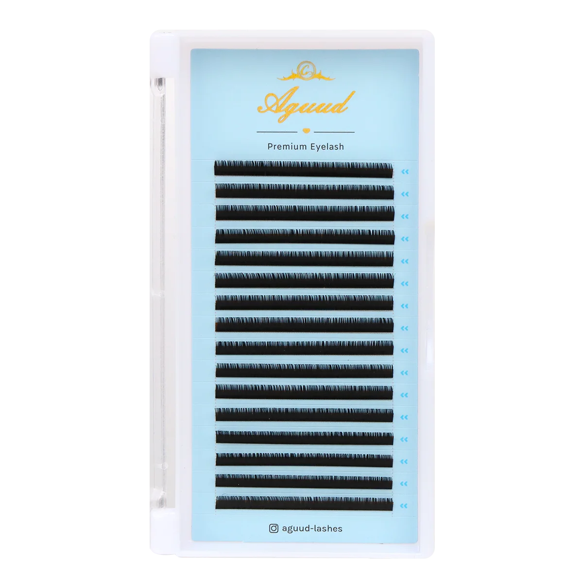  AGUUD Bottom Lower Individual Lashes 5mm 6mm 7mm Short Length B C CC D Natural Under False Eyelash Extension for Makeup – Detail 8