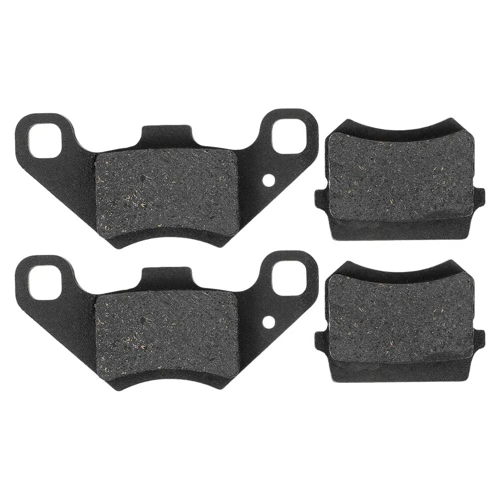 

2Sets Motorcycle Brake Pads Front and Rear Set High Performance Disc Brake Pads for Atv Utv Dirt Bike Offroad Safety